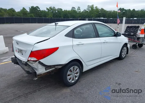 2017 Hyundai Accent Se from USA, damaged, VIN KMHCT4AE2HU286214